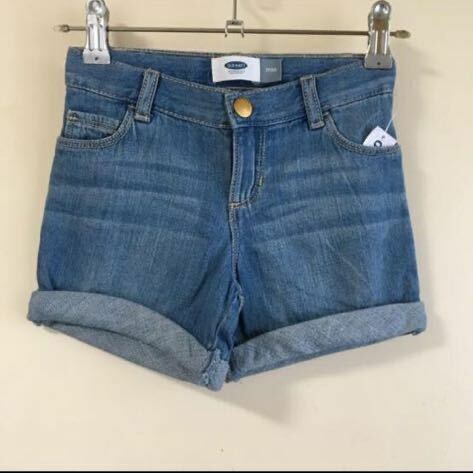 新品★OLD NAVY　オールドネイビー★デニムショートパンツ★5T 110