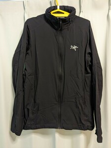 アークテリクス ノディンジャケット ブラック S 黒 22年製 ARC'TERYX ナイロンジャケット Nodin Jacket 検索スコーミッシュ アトム