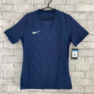 《新品》NIKE ナイキ チャレンジ３ ショートスリーブ ジャージゲームシャツ プラクティスシャツ プラシャツ ネイビー M