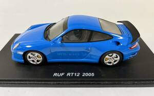 PORSCHE RUF RT12(base 997) 2005Year Blue 1/43Scale Spark製