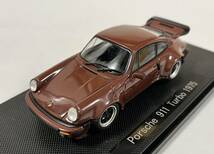 PORSCHE 911 TURBO (930) 1975Year Metallic Brown 1/43 Scale EBBRO製_画像2