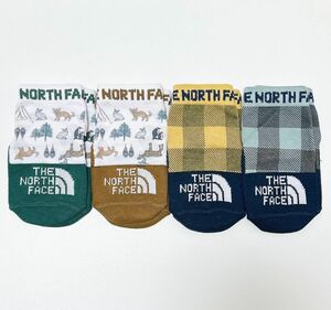 THE NORTH FACE ノースフェイス ベビー・キッズ用靴下 4足セット 12cm前後