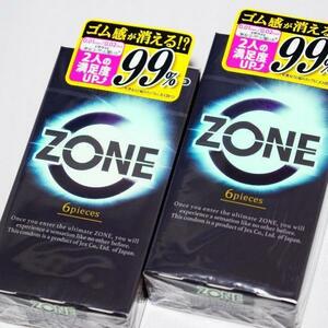◇送料無料◇ZONE(ゾーン) コンドーム 6個入×２箱