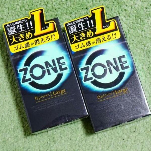 ZONE ゾーン Largeサイズ 6個入×2箱