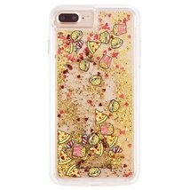 即決・送料込)【バンバーガーやピザが流れるケース】Case-Mate iPhone 8 plus/7 plus/6s plus/6 plus Waterfall - Junk Food_画像1