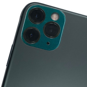 即決・送料込)【iPhone 11Pro/11Pro Maxのカメラレンズを守ります！】GauGau iPhone 11Pro/ 11Pro Max共用 Camera lens Cap Green
