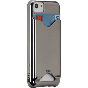 即決・送料無料)【ICカードが収納可能なケース】Case-Mate iPhone 5c BT ID Case Chrome【エラー防止シート付属】