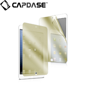 即決・送料込) CAPDASE iPad mini 3/2/1「ゴールド・グラス ミラータイプ」 液晶保護シート