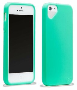 即決・送料無料)【シンプルなデザインのソフトケース】Olo iPhone SE(第一世代,2016)/5s/5 Cloud Case Ocean Green