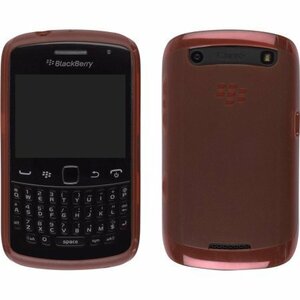 即決・送料込)【RIM純正 ソフトケース】BlackBerry Curve 9350/9360/9370 Softshell TPU Case Inferno