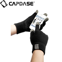 即決・送料込)【スマホを操作可能な手袋】CAPDASE Tapp Glove (指タッチ対応グローブ) Size S(21cm) ブラック_画像3