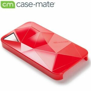 即決・送料込) Case-Mate iPhone 4S/4 Facets Case Red ファセット ケース レッド