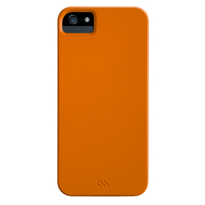 即決・送料無料)【スリムタイプハードケース】Case-Mate iPhone SE(第一世代,2016)/5s/5 Barely There Case Tangerine Orange