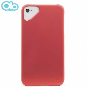 即決・送料無料)【シンプルなハードケース】Olo iPhone 4S/4 Simple Case Red Hibiscus