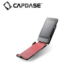 即決・送料込)【ハンドメイドケース】CAPDASE HTC Touch Diamond 2 Capparel Protective Case: Forme Black/Red_画像1