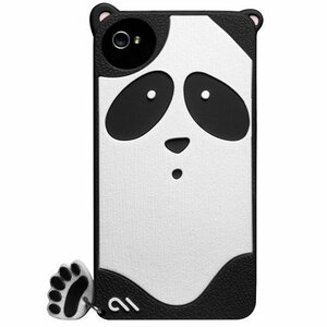 即決・送料込)【かわいいパンダのケース】Case-Mate iPhone 4S/4 Creatures: Xing Panda Case Black