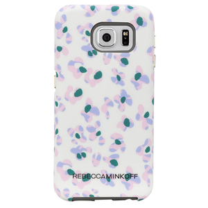 即決・送料込)【レベッカ・ミンコフ コラボケース】Case-Mate GALAXY S6 SC-05G REBECCA MINKOFF White Leopard Floral