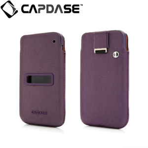 即決・送料込)【ソフト&ポケットケースのセット】CAPDASE BlackBerry Z10 Value Set Posh Solid Dark Purple/Purple