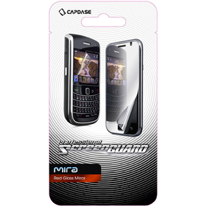 即決・送料込) CAPDASE au htc EVO 3D ISW12HT ScreenGuard 'Red Glass Mirror' 液晶保護フィルム