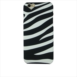 即決・送料込)【デザインプリントケース】ARU iPhone6s Plus/6 Plus DESIGN PRINTS Hard Rear Cover Zebra Black & White