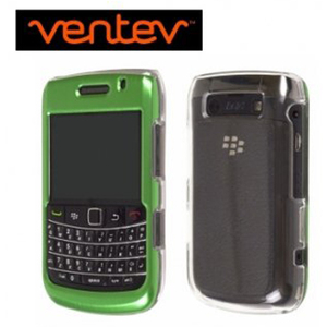即決・送料込み)【2種の素材を使ったケース】Ventev BlackBerry Bold 9780/9700 Aluminum & Acrylic fiber Case Green/Clear