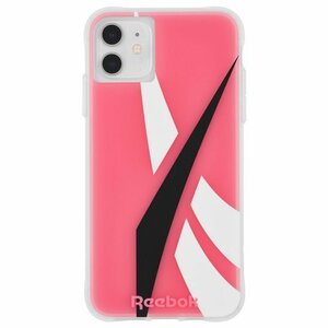 即決・送料込)【Reebok x CASE-MATE】iPhone 11/iPhone XR 共用 Oversized Vector 2020 Pink