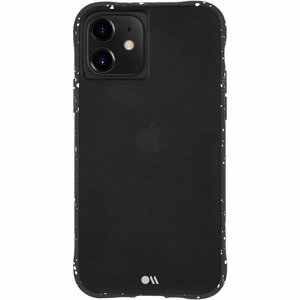 即決・送料込)【滑落防止にも活躍する側面の斑点模様】 iPhone 11/iPhone XR 兼用 Case Tough Speckled Black