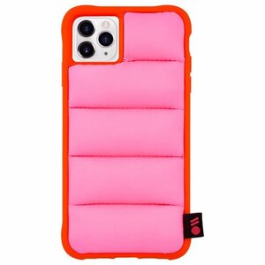即決・送料込)【ダウンジャケットテイストのiPhoneケース】Case-Mate iPhone 11 Pro Max Case Puffer - Pink