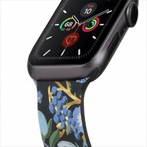 即決・送料込)【Rifle Paper Co.】Apple Watch Band 1-3(38mm),4-6/SE(40mm),7-9(41mm) 共用 Garden Party Blue_画像5