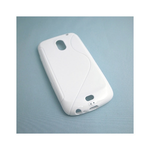 即決・送料込)【シンプルなソフトケース】GauGau GALAXY NEXUS SC-04D Wave Soft Case Solid White