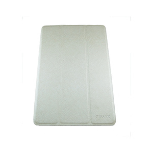 即決・送料込)【スタンド機能付き】GISSAR iPad mini 3/2/1 クロスパターン レザー調ケース White