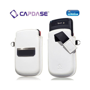 即決・送料込)【ポケットタイプケース】CAPDASE BlackBerry Torch 9800/9810 Smart Pocket Callid White/Red