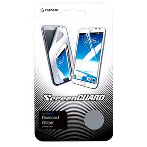 即決・送料込)【キラキラ輝く液晶保護フィルム】CAPDASE GALAXY Note 3 SCL22/SC-01F ScreenGuard Sparko「スパルコ」