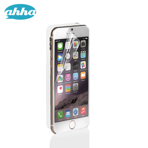 即決・送料込)【液晶+背面】ahha iPhone 6s/6 用保護フィルムセット フルシールド クリスタル・クリアー