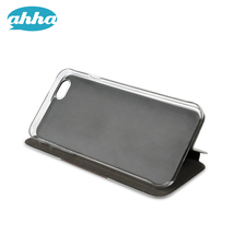 即決・送料込)【スリムな手帳型ケース】ahha iPhone6s Plus/6 Plus ROCHA Fashion Flip Case Charcoal Grey (ストラップホール付)_画像6