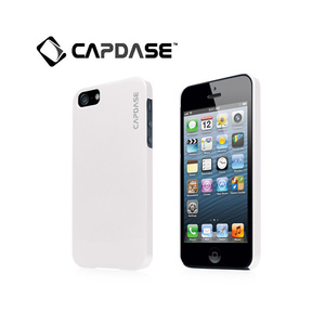 即決・送料込)【真珠風の表面加工ケース】CAPDASE iPhone SE(第一世代,2016)/5s/5 ケース Karapace Protective Case Pearl Pearl White