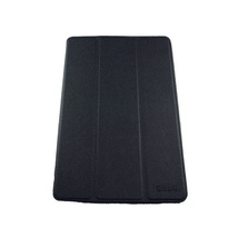 即決・送料込)【スタンド機能付き】GISSAR iPad mini 3/2/1 クロスパターン レザー調ケース Black_画像1