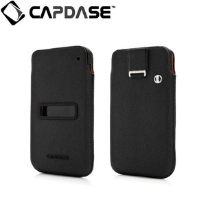 即決・送料込)【ソフト&ポケットケースのセット】CAPDASE BlackBerry Z10 Value Set Posh Solid Black/Black