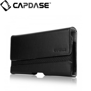 即決・送料込)【大型スマートフォン用 ケース ホルスタータイプ】CAPDASE Klip Holster Race Mett 173A, Black