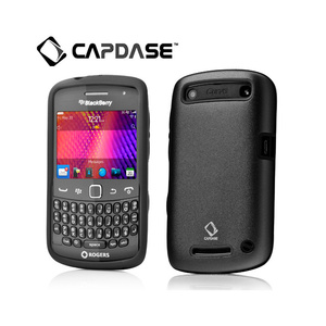 即決・送料込)【アルミとシリコンの2層構造ケース】CAPDASE BlackBerry Curve 9350/9360/9370 Alumor Metal Case, Black