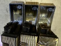 (M)dunhill ダンヒル ガスライター 金メッキ 銀メッキなど まとめて35個 現状中古品_画像6