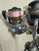 (M2)DAIWA SHIMANO ダイワ シマノなど スピニング まとめて60個 現状中古品_画像6