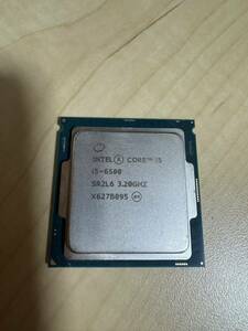 Intel Core i5-6500 CPU 3.2GHz 動作確認済②
