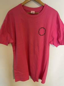 シュプリーム Tシャツ XL supreme ピンク