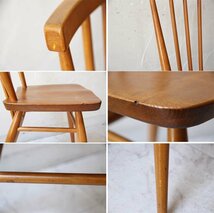 ■店頭価格￥５５０００■アーコール ステックバックチェア３８■英国　Ercol ヴィンテージチェア 木製・古木椅子■イギリスビンテージ_画像7