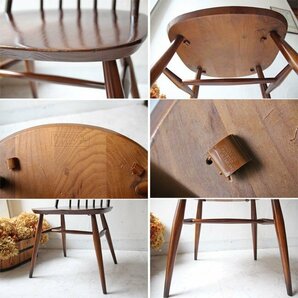 ■店頭価格￥３８５００■アーコール クエーカーチェア４４■英国 Ercol ヴィンテージチェア 木製・古木椅子の画像5