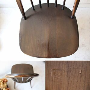 ■店頭価格￥３８５００■アーコール クエーカーチェア３２■英国 Ercol ヴィンテージチェア 木製・古木椅子の画像3