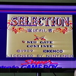 ゲームボーイ ソフト SELECTION 選ばれし者 中古品の画像9