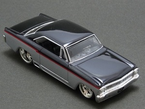 ★★日曜夜★ルース★'67 CHEVY NOVA SS★DUB CITY BIGTIME MUSCLE WAVE 3★JADA TOYS★1/64