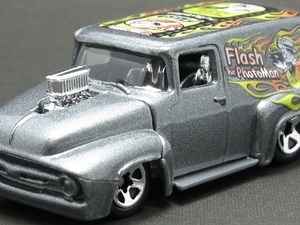 ★日曜夜★未開封新品★1956 FORD (F-100 PANEL TRUCK) (第1世代金型)★HOT WHEELS